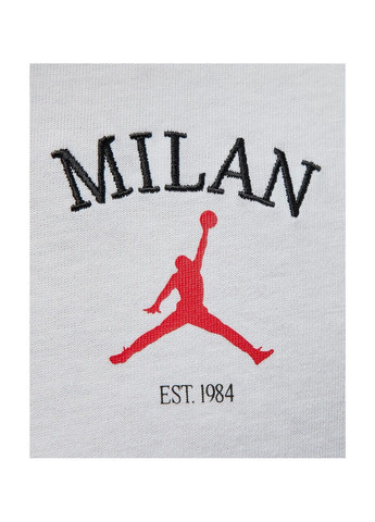 Белая футболка мужская milan white Air Jordan