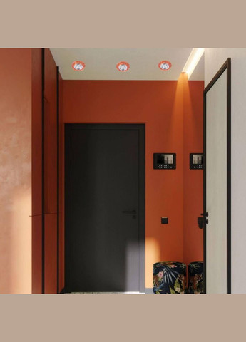 Жовтогарячий акриловий світильник (05-А15) No Brand (370072207)