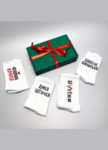 Комбинированные бокс женских высоких носков 36-41 на 4 пары весна-осень Vakko (308336851)