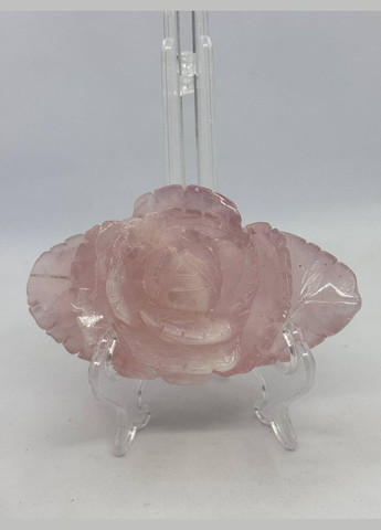 Троянда з рожевого кварцу 130*80*40 мм Рожевий No Brand (332815179)