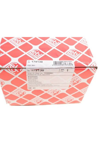 Супорт гальмівний (задній) (L) Chevrolet Cruze/Opel Astra J 09 179130 UA63 Febi Bilstein (345753658)