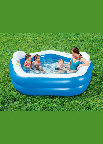 Басейн надувний дитячий 54153 213x206х69 см Bestway (356460658)