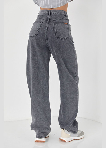 Широкі джинси з завищеною талією 24015 Lurex - (292252849)