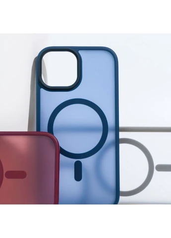 Чехол Matte Insane Case with Magnetic Ring для iPhone 15 Plus Deep purple Wave (382774428)