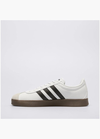Белые всесезонные кроссовки унисекс vl court base white id3711 adidas