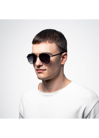 Сонцезахисні окуляри з поляризацією Авіатори чоловічі 472-167 LuckyLOOK 472-167M (322846436)