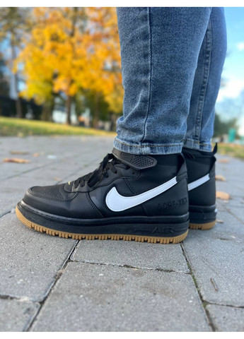 КРОССОВКИ ЖЕНСКИЕ NIKE AIR FORCE GORE-TEX❄️❄️❄️ НАЙК АИР ФОРС 1 ПРЕМИУМ No Brand комбинированные демисезоны (367175895)