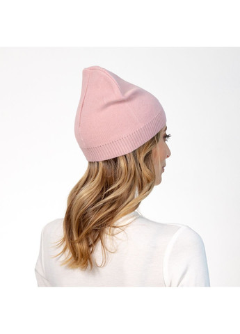 Шапка біні жіноча віскоза рожева LUMINA LuckyLOOK 574-007 (322791440)