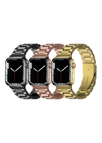 Ремешок для Apple Watch Stainless Steel 42/44/45/49 mm Цвет Black No Brand Apple Watch Series (1-8) 42/44/49mm (340284615)