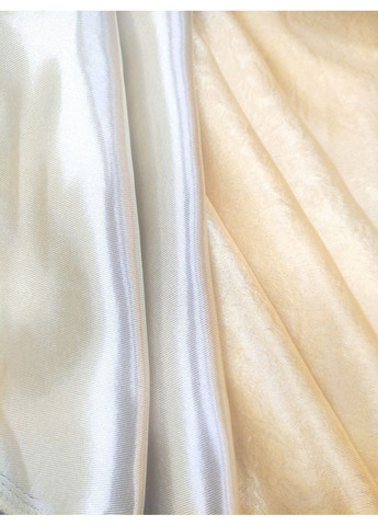 Комплект Штор Софт Блэкаут шампань 2 шт 250х240 No Brand (353833910)