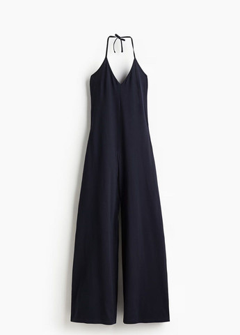 Комбинезон H&M однотонный тёмно-синий