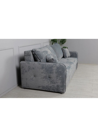 Диван прямой Мэдисон раскладной темно-серый Frisco (373287123)