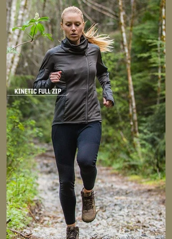 Реглан тактичний жіночий 5.11 Kinetic Full Zip Black 5.11 Tactical (326510854)