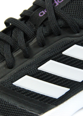 Черные демисезонные женские кроссовки nova flow eh1377 adidas