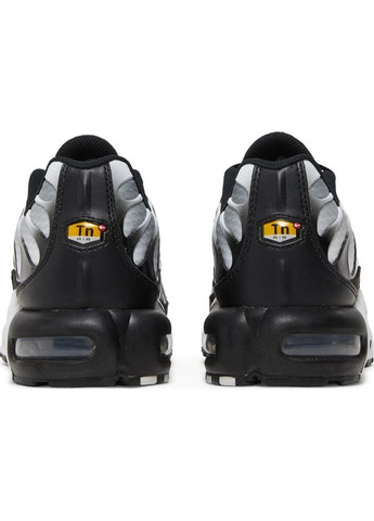 Черные всесезонные кроссовки air max tn plus black silver white - dm0032-003 Nike