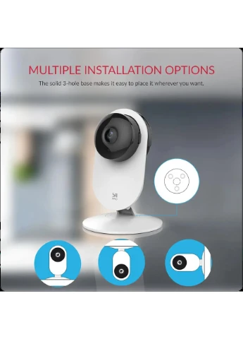 IP-камера відеоспостереження 2K PRO Twin Pack YYS.62121 3MP 2шт. White Yi Home (400401107)