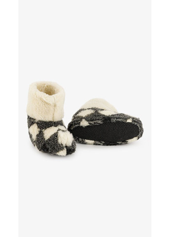 Серые тапочки-сапожки женские 21114 серо-белый shop (2000999299162) Добробут