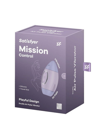 Вакуумный стимулятор Mission Control Violet Satisfyer (316253527)