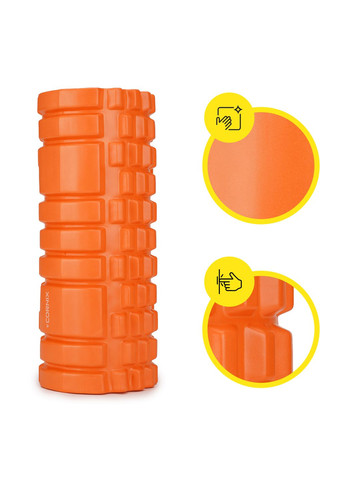 Масажний ролик EVA 33 x 14 см (валик, роллер) Orange Cornix XR-0033 (275334143)