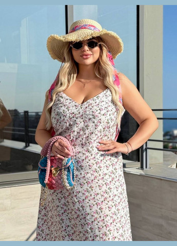 Білий повсякденний сукня Україна з квітковим принтом