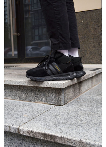 Чорні Осінні кросівки чоловічі adidas retropy e5 black адідас ретропи е5 No Brand