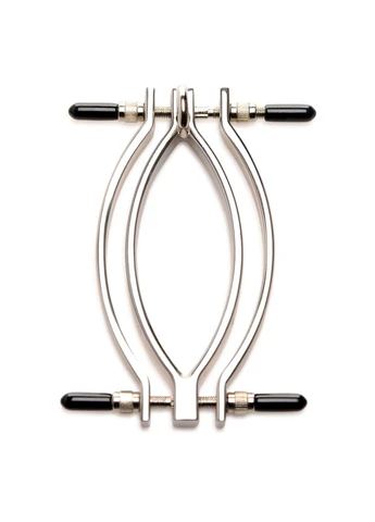 Затискач для статевих губ: Pussy Tugger Adjustable Vagina Clamp with Chain Master Series (397058251)