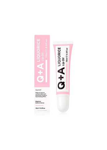 Олія для губ з лакрицею Liquorice Lip Oil 15мл Q+A (365842211)