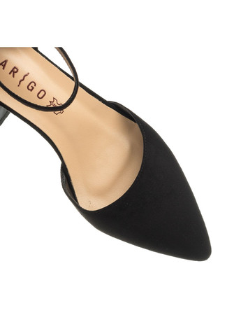 Marigo Туфли (2407Т) черный з искусственная замша, украина — лето (328914308)