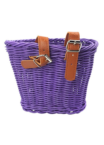 Кошик на дитячий велосипед / самокат 20х16х16 см плетений ретро (G0001896) No Brand (355802719)