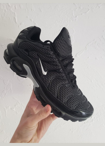 Черные кроссовки air vapormax plus Nike