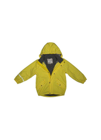 Комбинированная демисезонная куртка jackie 18130000 жёлтый 104 (4741468951652) Huppa