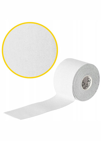 Стрічка кінезіологічна (кінезіо тейп) 5 см x 5 м White (P-5907739318831) 4FIZJO (301733405)