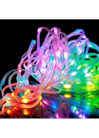 Гирлянда с USB переходником и пультом 10м 100 LED, разноцветная Home Decor (367255219)