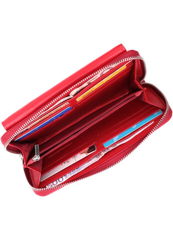 Симпатичный кошелек-клатч с ручкой для ношения в руке из натуральной кожи 20х10,5х2,5 22530 st leather (329196464)