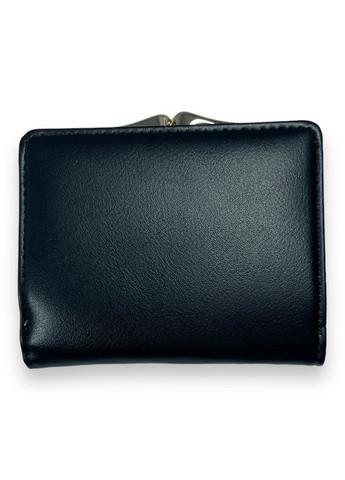 Жіночий гаманець з екошкіри одне відділення для купюр та 7 відділень для карток розмір:10,5*9*3 см чорний Tailian (268995049)