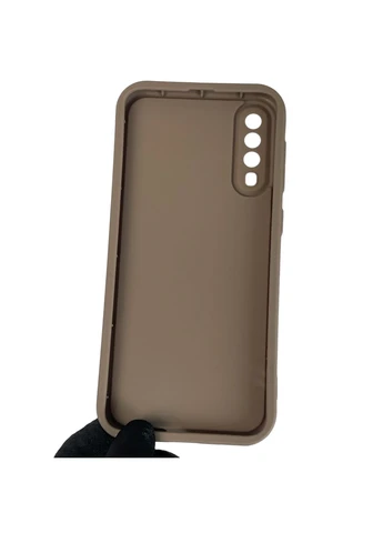 Чохол силіконовий Soft Touch з 3D принтом для Galaxy A50s (SM-A507F) коричневий (Повний захист камери) Samsung (381487612)