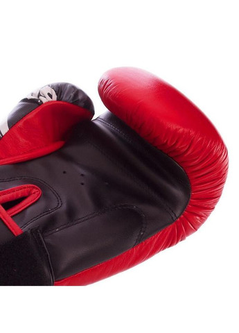 Рукавички боксерські шкіряні TWN CLASSIC 0269 унцій червоний-чорний Twins (334304175)