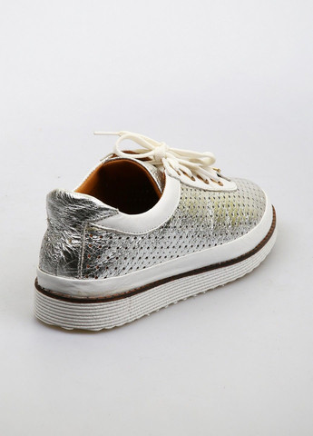 Серебряные мокасины Mtp