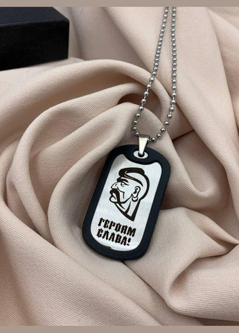 Жетон нержавейка 50х28 мм с цепочкой. Konik (341829251)