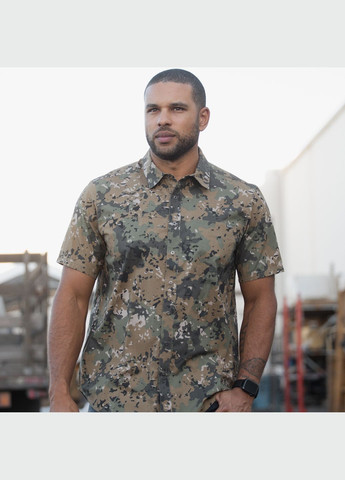 Сорочка тактична Wyatt Print Short Sleeve Shirt Sand Dune Canopy Camo 5.11 Tactical (315822372)