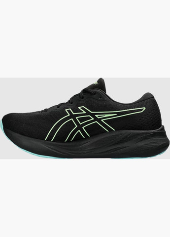 Чорні кросівки чоловічі running gel-pulse 15 gtx black 1011b781-001 Asics
