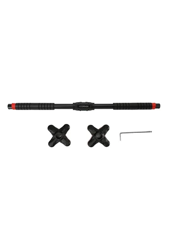 Турнік розсувний Pro+ 105-150 см XR-0288 Black/Red Cornix (315826099)