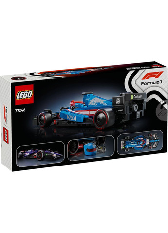 Лего Спід Чемпіон Болід Формула 1 Speed Champions F1 Visa Cash RB VCARB 01 77246 Lego (372012660)