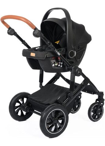 Коляска для ребенка универсальная 3 в 1 Comfort, black FreeOn (387089147)