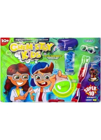Набор для проведения опытов "CHEMISTRY KIDS" укр. CHK-01-01U KNZ Danko Toys (390045995)