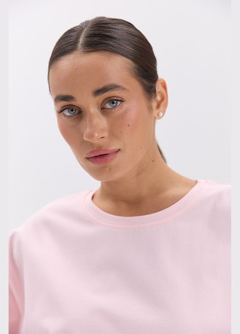 Женская oversize футболка коричневого цвета Arjen - (324392565)