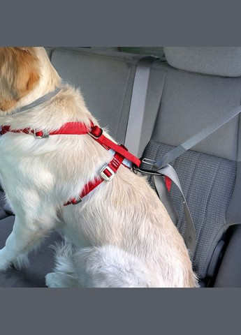 Универсальная автомобильная шлея для собак TruFit Smart Dog Car Harness M (813146014059) Kurgo (288576607)