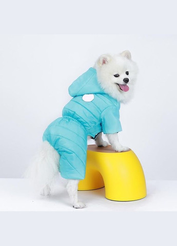 Комбінезон для собак та котів Sky Blue блакитний A: 35 см B: 41 см C: 34 см 6981 Ecotoys (275395013)