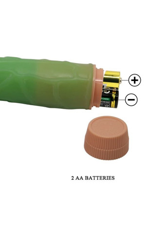 Зелений вібратор фалоімітатор Barbara "Bill" LyBaile (298794135)