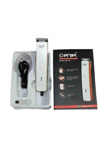 Многофункциональный триммер GM-715 2 в 1 для стрижки волос бороды усов Gemei (297331252)